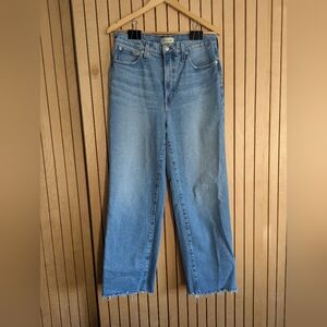 Madewell The Perfect Vintage Wide Leg Crop Jean 30T